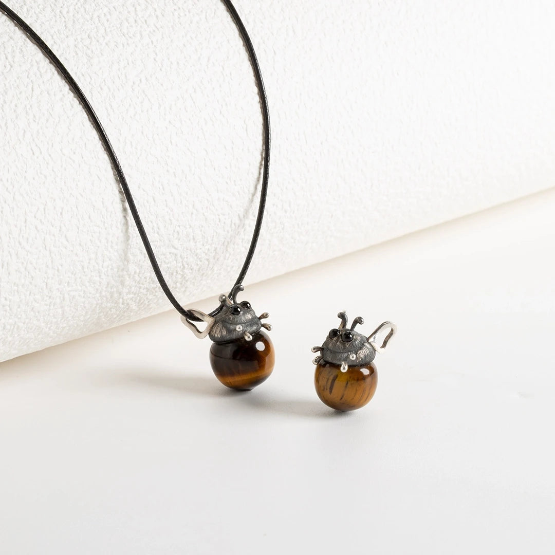 Natural Tiger's Eye Pendant